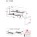 Bicama com Baú Embutido para colchão 78 x 188 cm Multimóveis FG5009 Branca