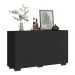 Buffet Aparador para Sala de Jantar Multimóveis MP1092 Preto