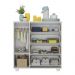 Cômoda Infantil 1 Porta e 4 Gavetas Picolé Multimóveis BB2895 Branco
