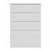 Cômoda Infantil Flex 4 Gavetas Jujuba Multimóveis BB2661 Branco/Colorido