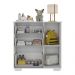 Cômoda Infantil com 1 Porta e 3 Gavetas Flex Algodão Doce Multimóveis MP4246 Branco