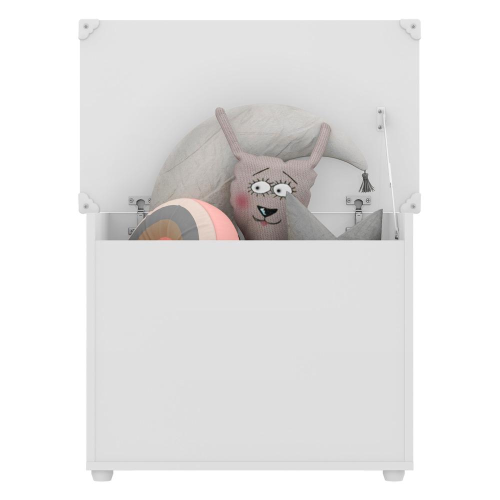 Caixa de Brinquedos Baú Organizador Multimóveis FG2315 Branco