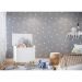 Caixa de Brinquedos Baú Organizador Retrô Multimóveis FG3638 Branco/Natural