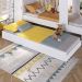 Cama Auxiliar para colchão 78x188cm Cocadinha Multimóveis BB354 Branco