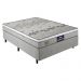 Cama Box Conjugado Casal com Colchão (138x60x188) Stone Gazin CR35340 Natural Cinza