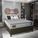 Cama Box Conjugado Casal com Colchão (138x61x188) Magma Firm Gazin CR35362 Bege/Marrom