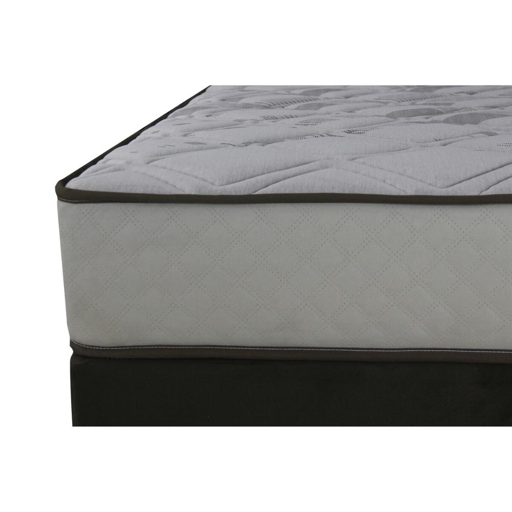 Cama Box Conjugado Casal com Colchão (138x61x188) Magma Firm Gazin CR35362 Bege/Marrom