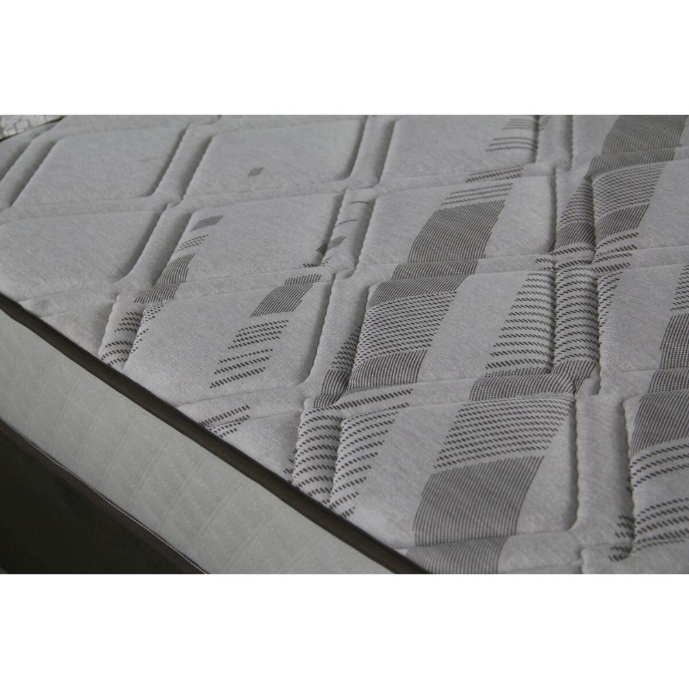 Cama Box Conjugado Casal com Colchão (138x61x188) Magma Firm Gazin CR35362 Bege/Marrom