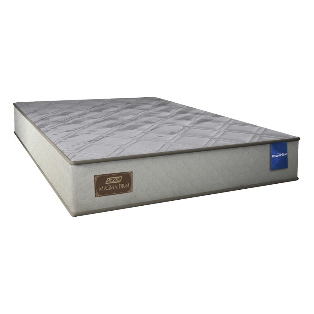 Cama Box Conjugado Casal com Colchão (138x61x188) Magma Firm Gazin CR35362 Bege/Marrom