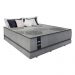 Cama Box Conjugado Casal com Colchão (138x61x188) Nanofiber Gazin CR35306 Cinza Claro