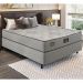 Cama Box Conjugado Casal com Colchão (138x63x188) Sonopromax Gazin CR35335 Cinza