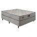 Cama Box Conjugado Casal com Colchão (138x63x188) Sonopromax Gazin CR35335 Cinza