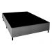 Cama Box Conjugado Casal com Colchão (138x63x188) Sonopromax Gazin CR35335 Cinza