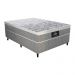 Cama Box Conjugado Casal com Colchão (138x65x188) New York HF Gazin CR35334 Natural Cinza
