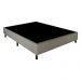 Cama Box Conjugado Casal com Colchão (138x67x188) Safira Gazin CR35346 Castor