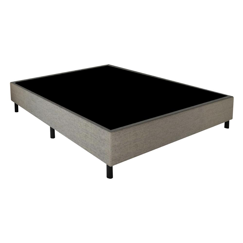 Cama Box Conjugado Casal com Colchão (138x67x188) Safira Gazin CR35346 Castor