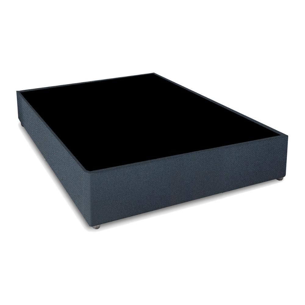 Cama Box Conjugado Casal com Colchão (138x69x188) Acqua Gel Gazin CR35344 Azul Escuro