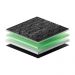 Cama Box Conjugado Casal com Colchão (138x70x188) Black Comfort Gazin CR35339 Preto