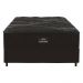 Cama Box Conjugado Casal com Colchão (138x70x188) Soft Firme II Gazin CR35320 Preto/Marrom