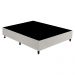 Cama Box Conjugado Casal com Colchão (138x72x188) Império Gazin CR35351 Areia/Off White
