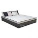 Cama Box Conjugado Casal com Colchão (138x72x188) Primeline HR Gazin CR35303 Preto