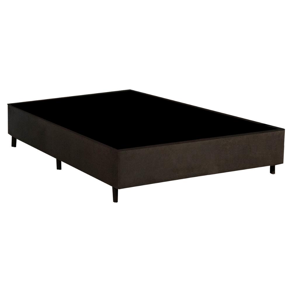 Cama Box Conjugado Casal com Colchão (138x73x188) Gazin CR35349 Bege/Marrom