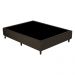 Cama Box Conjugado Casal com Colchão (138x73x188) Sleep Gold Gazin CR35355 Marrom/Bege