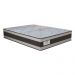 Cama Box Conjugado Casal com Colchão (138x73x188) Sleep Gold Gazin CR35355 Marrom/Bege