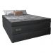 Cama Box Conjugado Casal com Colchão (138x78x188) Royal Black Gazin CR35299 Chumbo Escuro