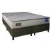 Cama Box Conjugado King com Colchão (193x61x203) Magma Firm Gazin CR35363 Bege/Marrom