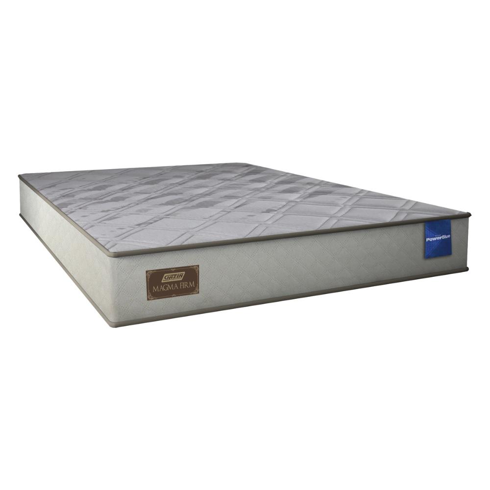 Cama Box Conjugado King com Colchão (193x61x203) Magma Firm Gazin CR35363 Bege/Marrom