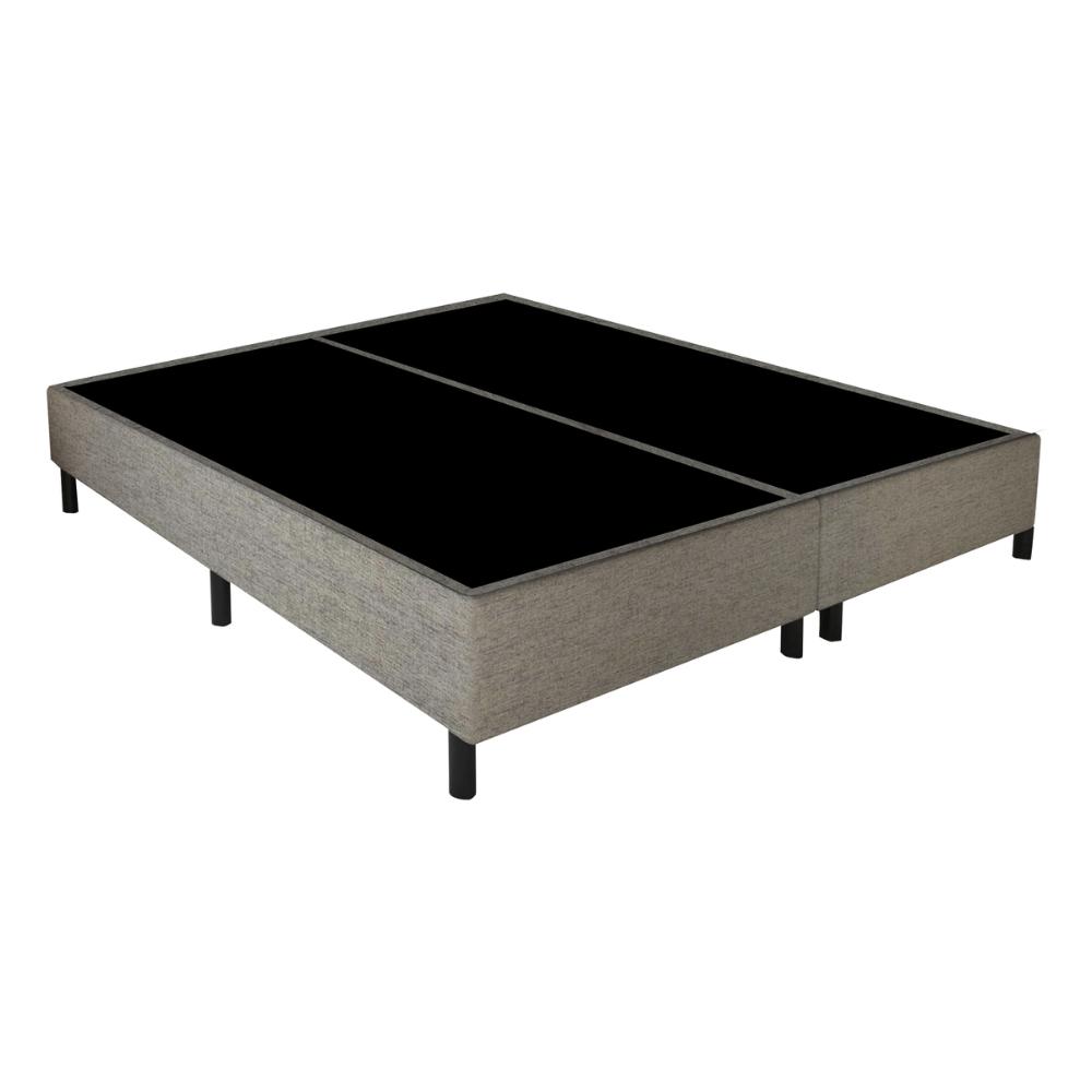 Cama Box Conjugado King com Colchão (193x67x203) Safira Gazin CR35347 Castor
