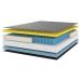 Cama Box Conjugado King com Colchão (193x69x203) Cloud Gazin CR35313 Grafite/Preto