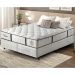 Cama Box Conjugado King com Colchão (193x69x203) Veneza II Gazin CR35310 Branco