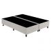 Cama Box Conjugado King com Colchão (193x72x203) Império Gazin CR35352 Areia/Off White