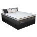 Cama Box Conjugado King com Colchão (193x72x203) Primeline HR Gazin CR35304 Preto