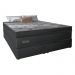 Cama Box Conjugado King com Colchão (193x78x203) Royal Black Gazin CR35300 Chumbo Escuro