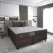 Cama Box Conjugado Queen com Colchão (158x57x198) Sonopro Gazin CR35337 Marrom