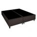 Cama Box Conjugado Queen com Colchão (158x57x198) Sonopro Gazin CR35337 Marrom