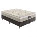 Cama Box Conjugado Queen com Colchão (158x62x198) Los Angeles Gazin CR35327 Areia/Marrom