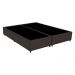 Cama Box Conjugado Queen com Colchão (158x62x198) Los Angeles Plus Gazin CR35329 Areia/Branco/Marrom