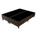 Cama Box Conjugado Queen com Colchão (158x67x198) Stone Plus Gazin CR35342 Marrom/Branco