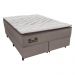 Cama Box Conjugado Queen com Colchão (158x68x198) New Class Gazin CR35323 Cacau