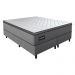 Cama Box Conjugado Queen com Colchão (158x68x198) Texas Gazin CR35325 Grafite