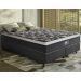 Cama Box Conjugado Queen com Colchão (158x71x198) Opala Gazin CR35331 Preto