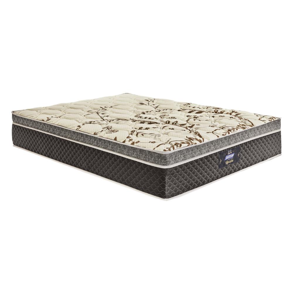 Cama Box Conjugado Queen com Colchão (158x71x198) Opala Gazin CR35333 Marrom