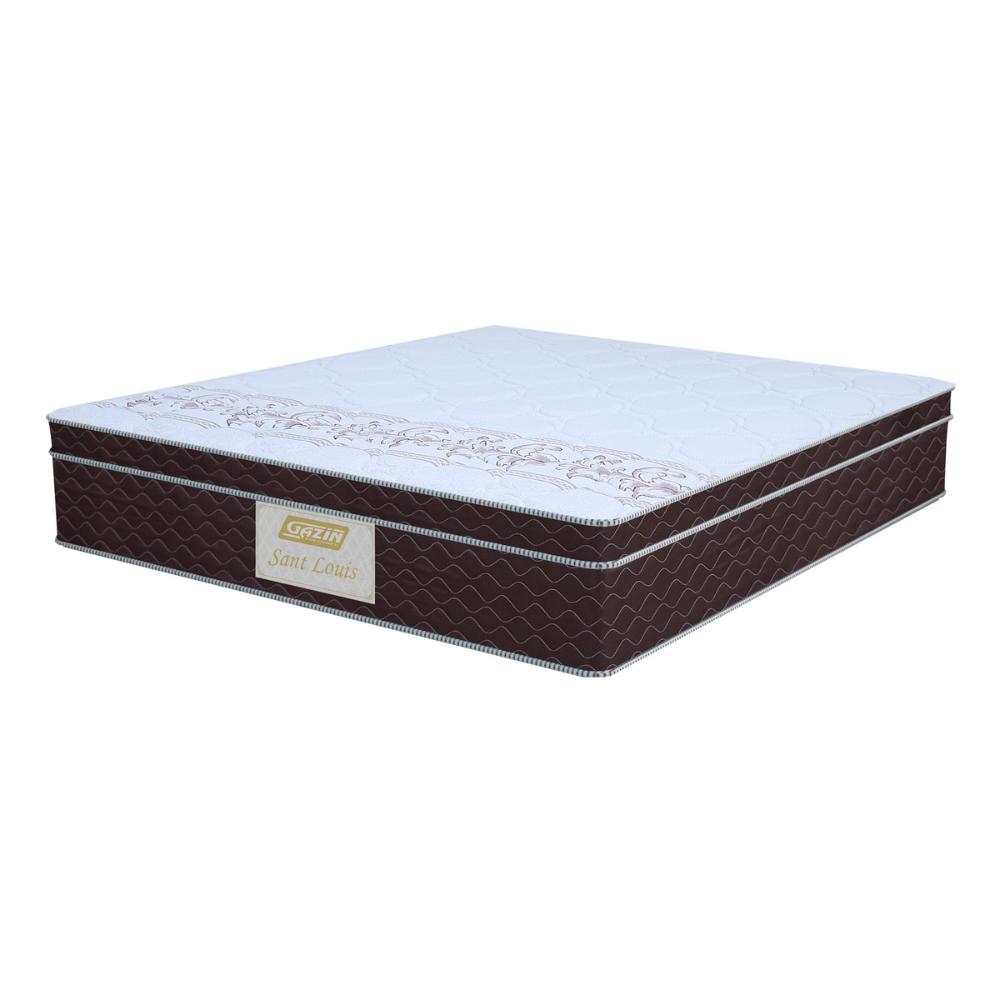 Cama Box Conjugado Queen com Colchão (158x71x198) Saint Louis Gazin CR35371 Marrom