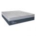 Cama Box Conjugado Queen com Colchão (158x72x198) Primeline Gel Gazin CR35343 Azul Escuro
