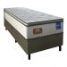 Cama Box Conjugado Solteiro com Colchão (88x66x188) Titan Firm Gazin CR35316 Areia/Marrom