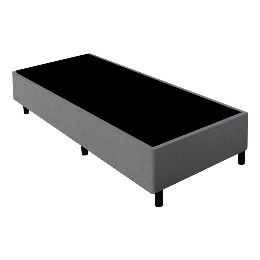 Cama Box Conjugado Solteiro com Colchão (88x68x188) Texas Gazin CR35324 Grafite